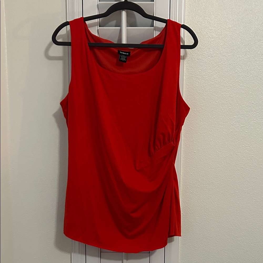 TORRID Vibrant Red Tank Top